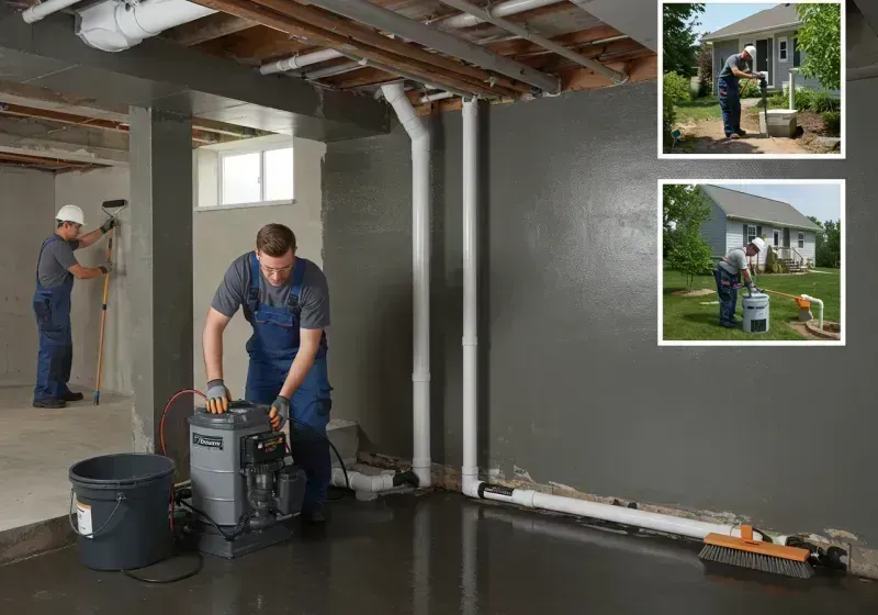 Basement Waterproofing and Flood Prevention process in East Garfield Park, IL